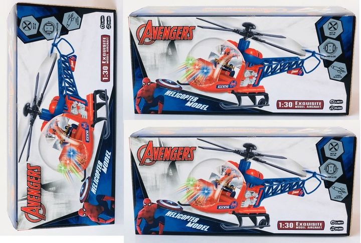 Đồ chơi máy bay trực thăng Avengers