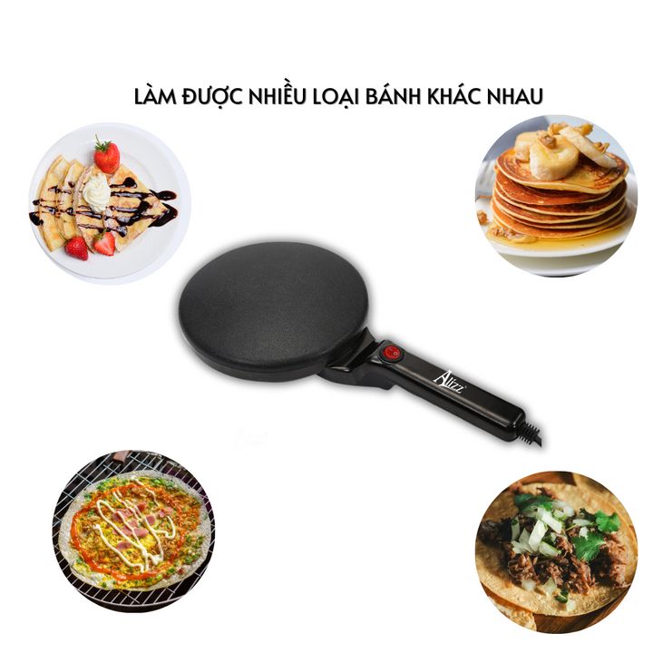 Máy Làm Bánh Crepe Bánh Cuốn Chống Dính AL-13610