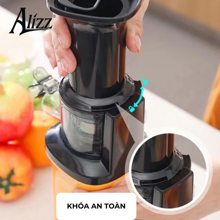 Máy Ép Chậm Mini Ép Trái Cây Rau Củ Mini ALIZZ AL-13833