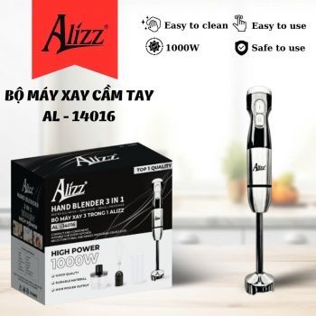 Bộ Máy Xay 3 Trong 1 ALIZZ AL-14016