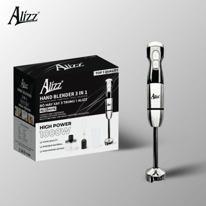 Bộ Máy Xay 3 Trong 1 ALIZZ AL-14016