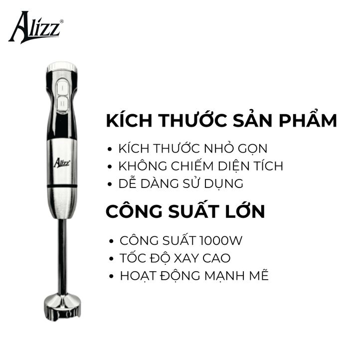 Bộ Máy Xay 3 Trong 1 ALIZZ AL-14016