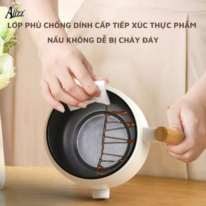Nồi nấu mì 1 tầng ALIZZ AL-14502 – tiện lợi