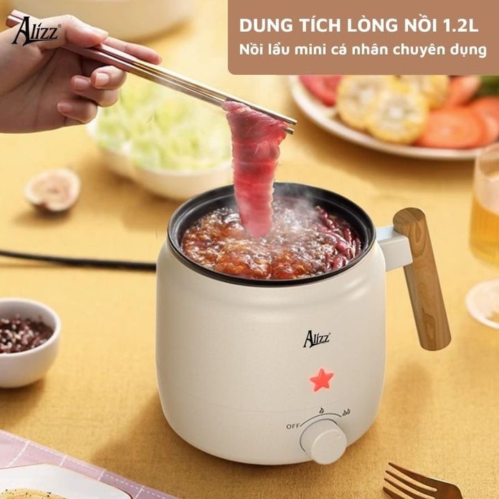 Nồi nấu mì 1 tầng ALIZZ AL-14502 – tiện lợi