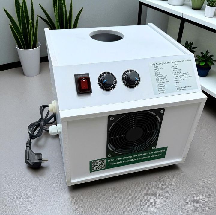Máy Phun Sương Siêu Âm Tạo Ẩm Tạo Khói Vinacool V400S – Nâng Tầm Không Gian Với Sương Mù Vi Diệu