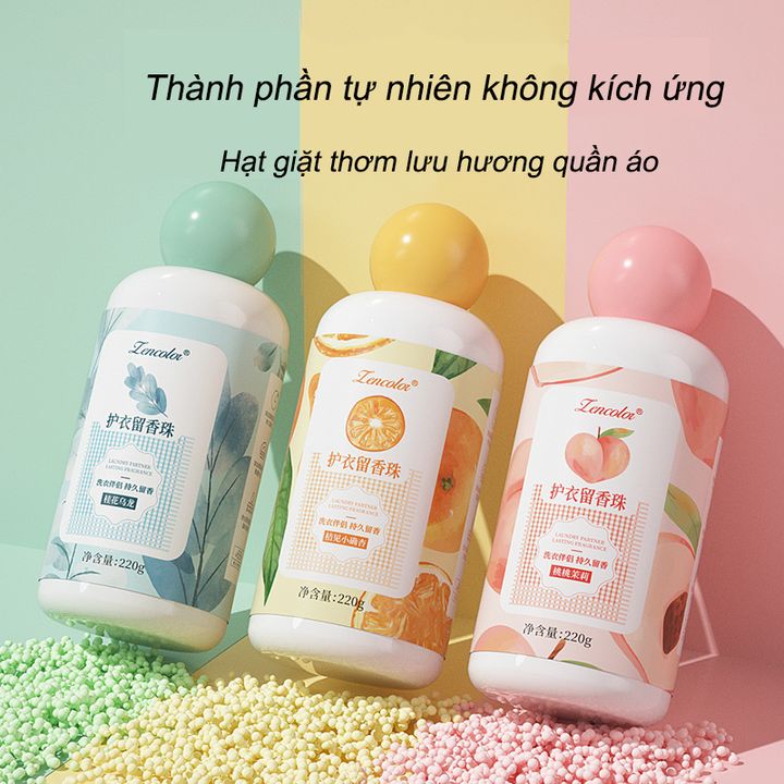 Hạt thơm giặt quần áo Sngo 200g giúp quần áo lưu hương lâu hơn