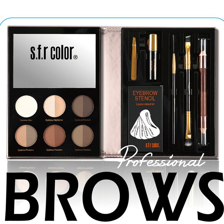 Hộp phấn tán lông mày có chì S.F.R color