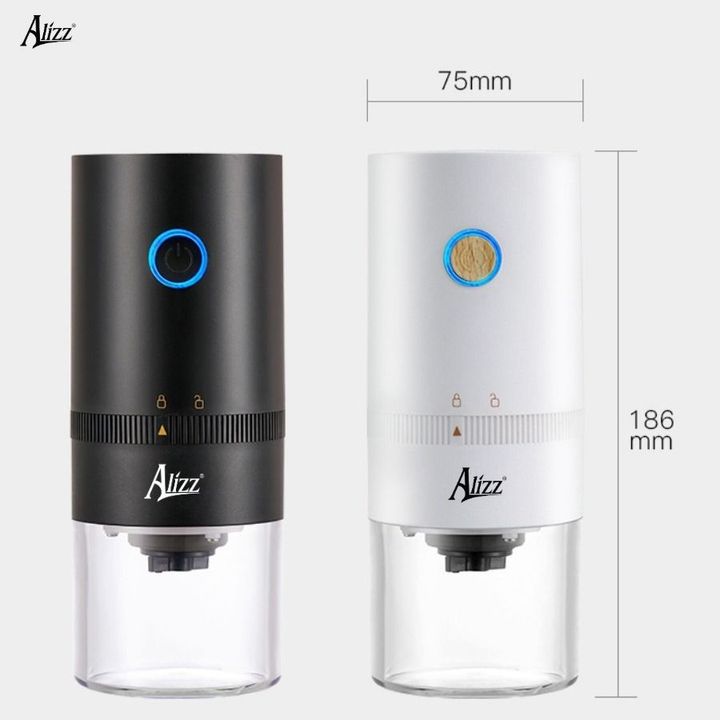 Máy xay hạt cà phê mini ALIZZ AL-14496 – nhỏ gọn