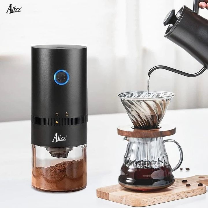 Máy xay hạt cà phê mini ALIZZ AL-14496 – nhỏ gọn