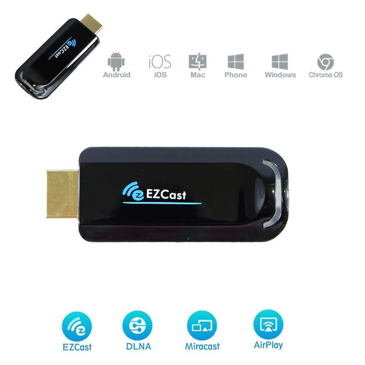 HDMI không dây EZcast A1 5G hỗ trợ cast FullHD 1080 cực nhanh