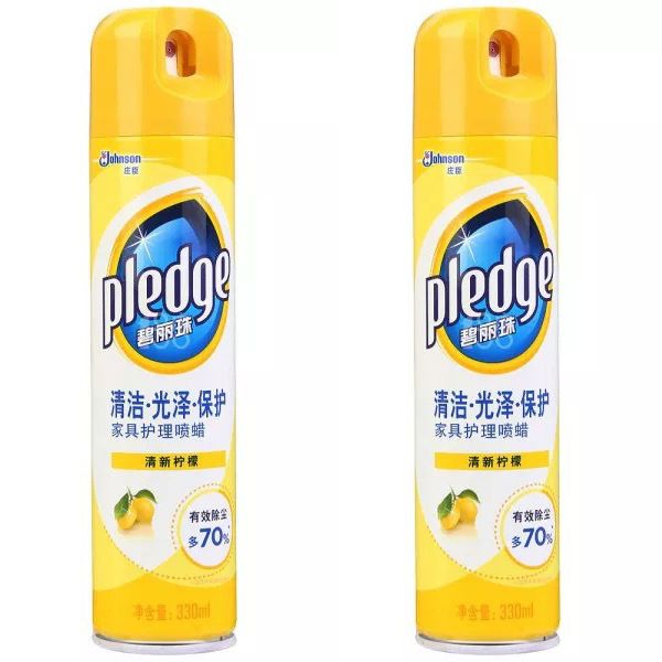 Chai xịt làm sạch và đánh bóng đồ gỗ Pledge 330ml