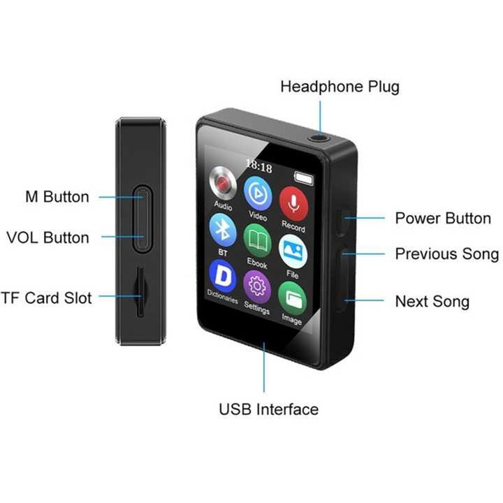 Máy nghe nhạc JS-15 Bộ nhớ trong 8G