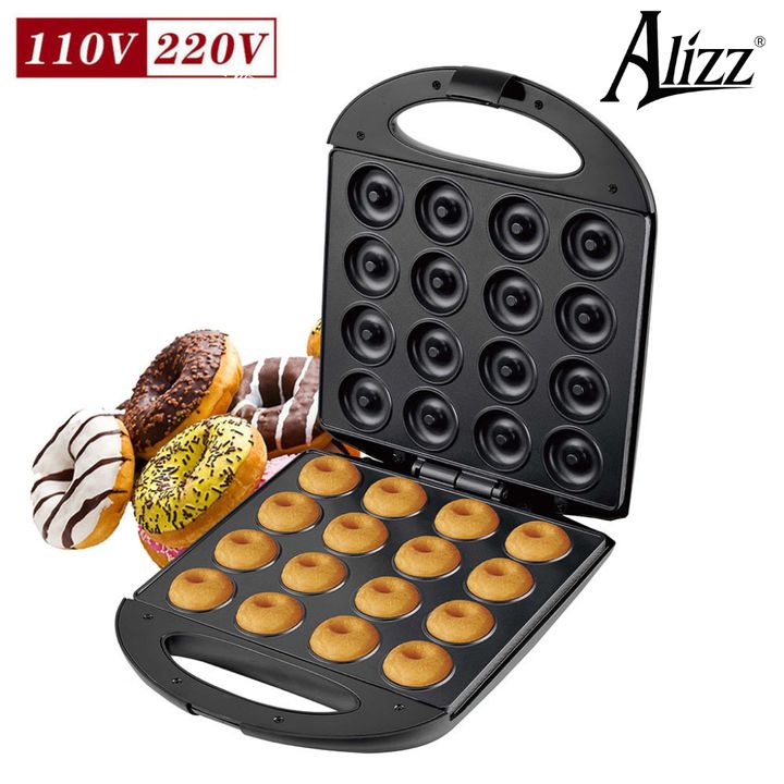 Máy Làm Bánh Donut Mini 16 Ngăn Alizz AL-13608